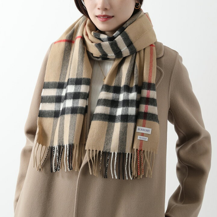 楽天市場】BURBERRY バーバリー マフラー MU GIANT CHK SFA CS SC 