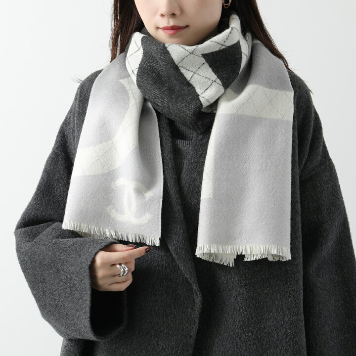 楽天市場】CHANEL シャネル マフラー AAA492 B18267 レディース  