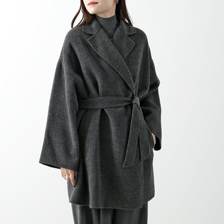 楽天市場】WEEKEND MAX MARA ウィークエンド マックスマーラ ガウンコート NELLA ネッラ レディース ベルト付き アルパカ混ウール  オーバサイズ 003 : インポートセレクトmusee