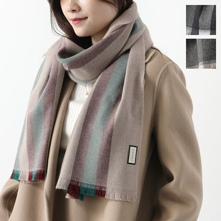 楽天市場】GUCCI グッチ マフラー 387574 4G200 レディース ウール  