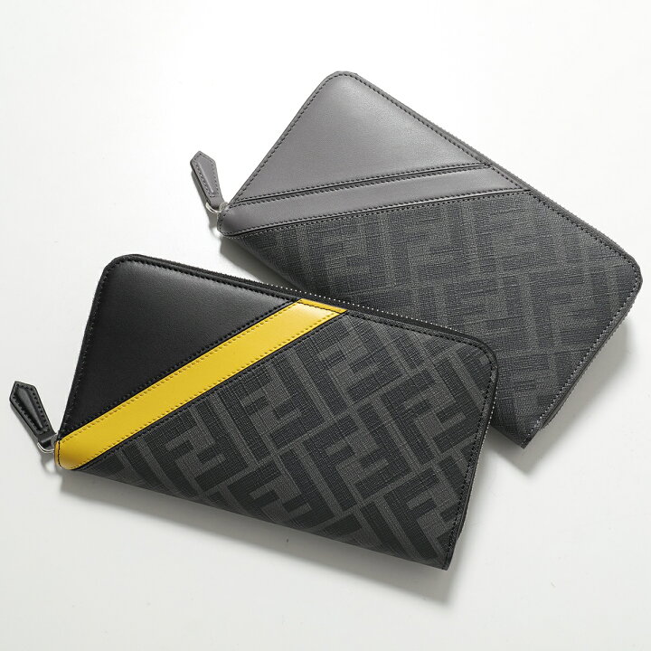楽天市場】FENDI フェンディ ラウンドファスナー長財布 7M0210 A9XS  