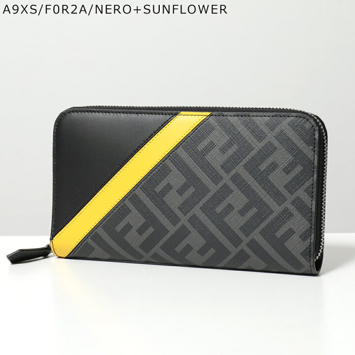 楽天市場】FENDI フェンディ ラウンドファスナー長財布 7M0210 A9XS 
