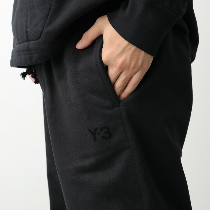 Y-3 adidas ハイウエストパンツベルト付きロゴXS