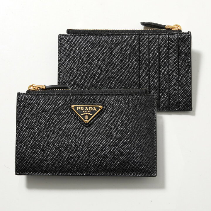 PRADA プラダ 三角ロゴ サフィアーノレザー ミニポーチ フラグメント 