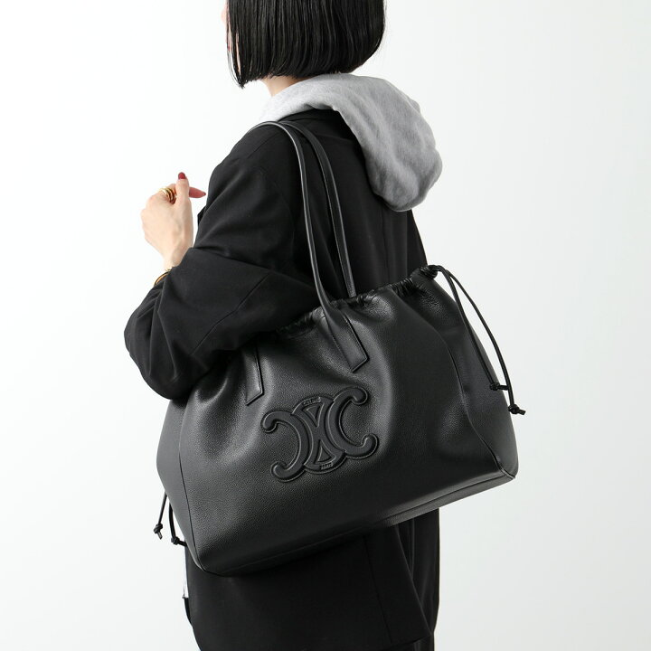 楽天市場】CELINE セリーヌ トートバッグ Cabas Drawstring カバ 