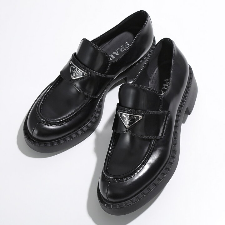 楽天市場】【大きいサイズ限定特価】PRADA プラダ ローファー 