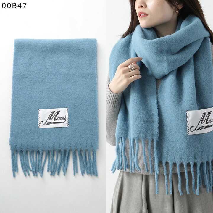 楽天市場】 MARNI マルニ マフラー SCMC0059Y0 UTW918 レディース 