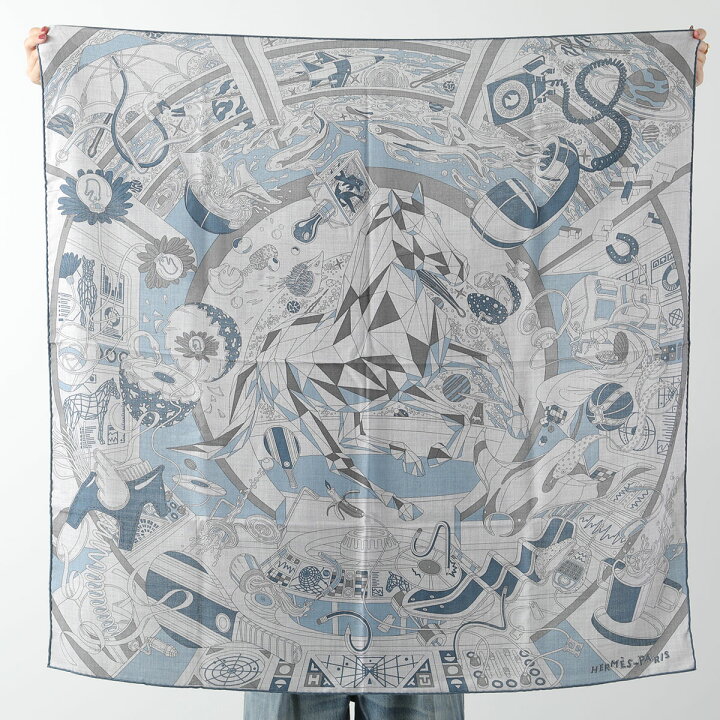 楽天市場】HERMES エルメス スカーフ CARRE カレH 100×100 104062T  
