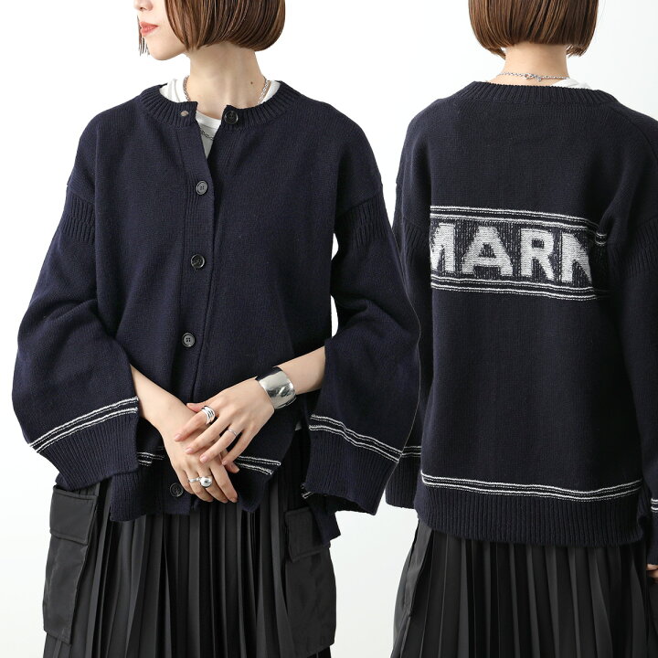 楽天市場】MARNI マルニ カーディガン CDMD0309Q1 UFW608 レディース  