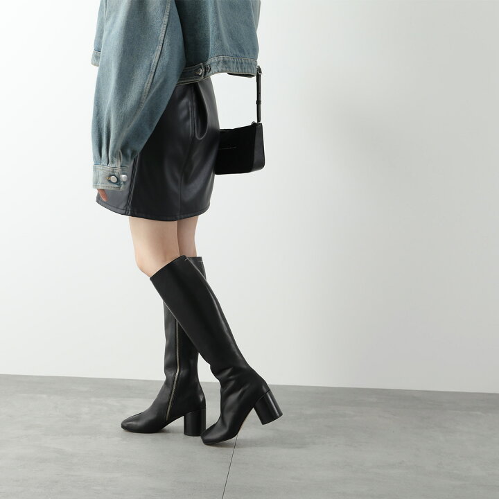 楽天市場】 MM6 エムエムシックス メゾンマルジェラ ロングブーツ  