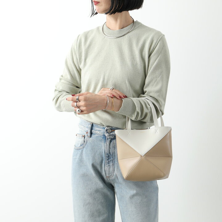 楽天市場】LOEWE ロエベ トートバッグ PUZZLE FOLD TOTE MINI パズル  