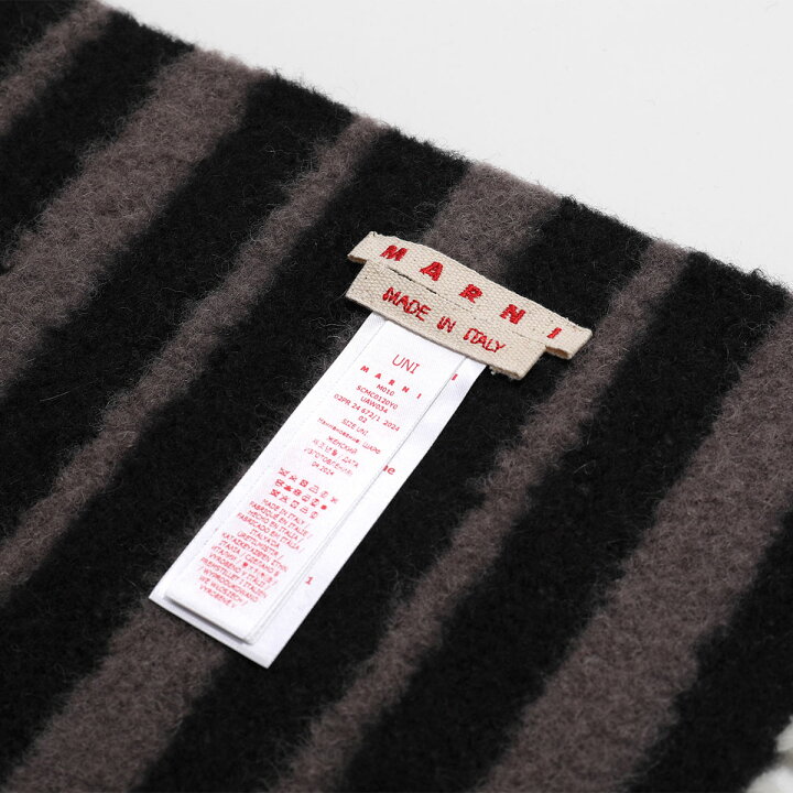 楽天市場】MARNI マルニ マフラー SCMC0120Y0 UAW034 レディース ロゴ 