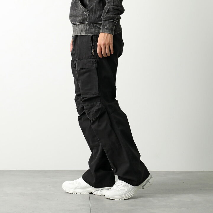 DIESEL 黒 カーゴパンツ ベルト サイズ 31 - メルカリ｜ワークパンツ 