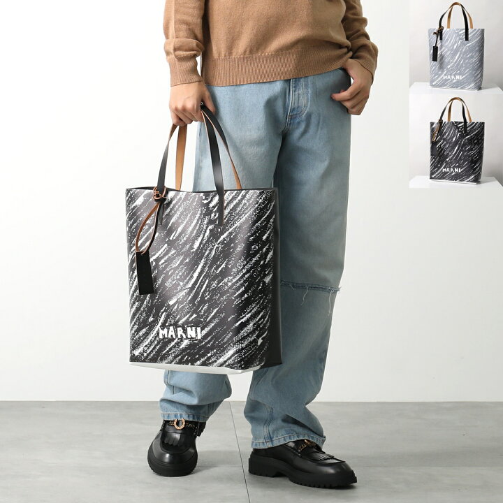 楽天市場】MARNI マルニ トートバッグ SHMQ0037A3 P8083 メンズ PVC  