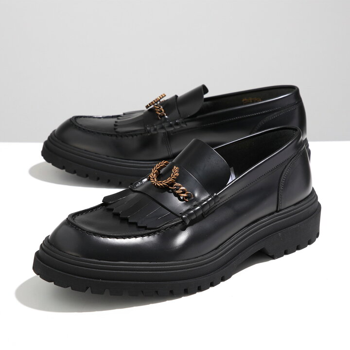 楽天市場】FRED PERRY フレッドペリー ローファー FP CHAIN LOAFER 