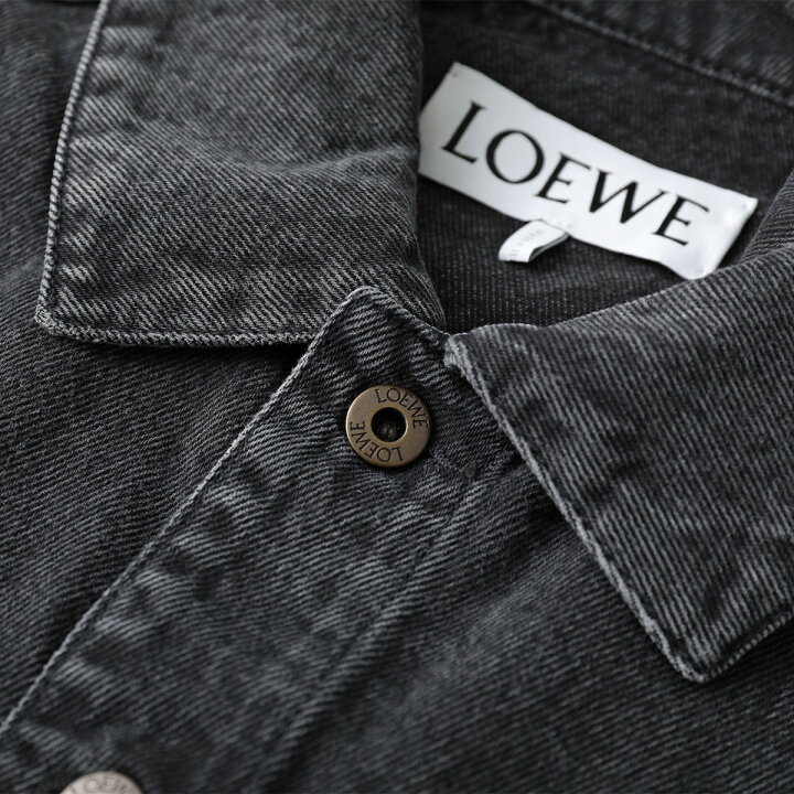 楽天市場】LOEWE ロエベ デニムジャケット ANAGRAM アナグラム 