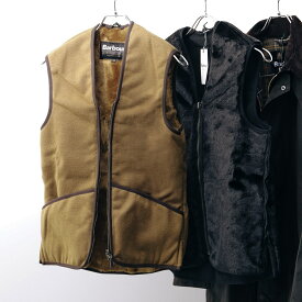 Barbour バブアー パイルライナー MLI0004 WARM PILE WAISTCOAT ZIP IN LINER メンズ フロントジップ ファーベスト ジレ フェイクファー
