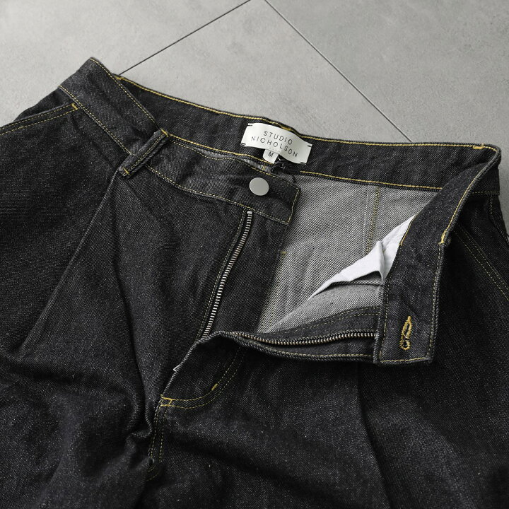楽天市場】STUDIO NICHOLSON スタジオニコルソン デニムパンツ PUCH 