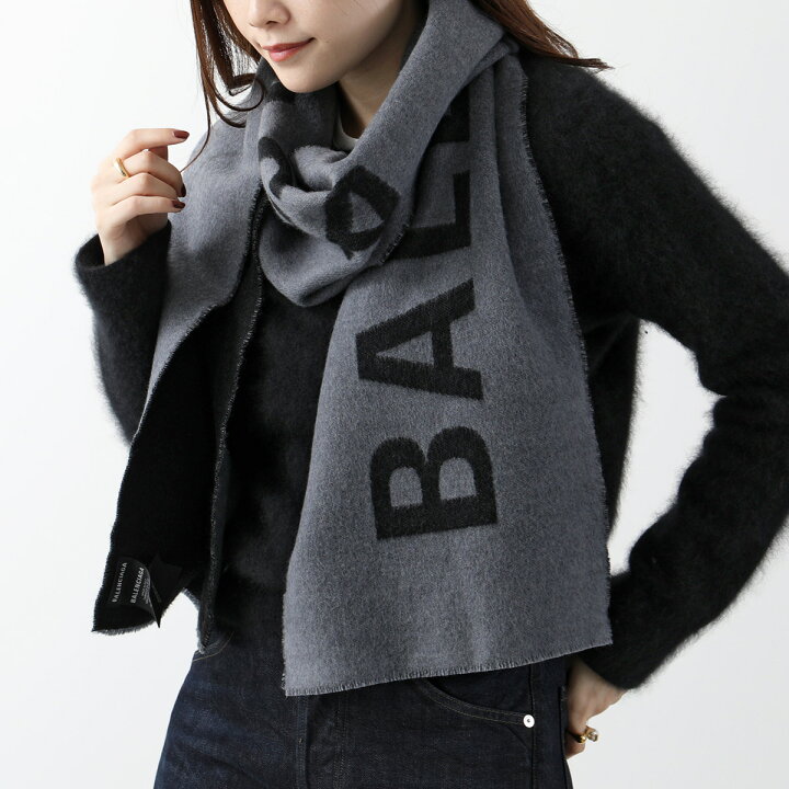 楽天市場】BALENCIAGA バレンシアガ マフラー 530047 420B0 メンズ  