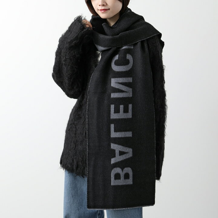 楽天市場】BALENCIAGA バレンシアガ マフラー 530047 420B0 レディース  