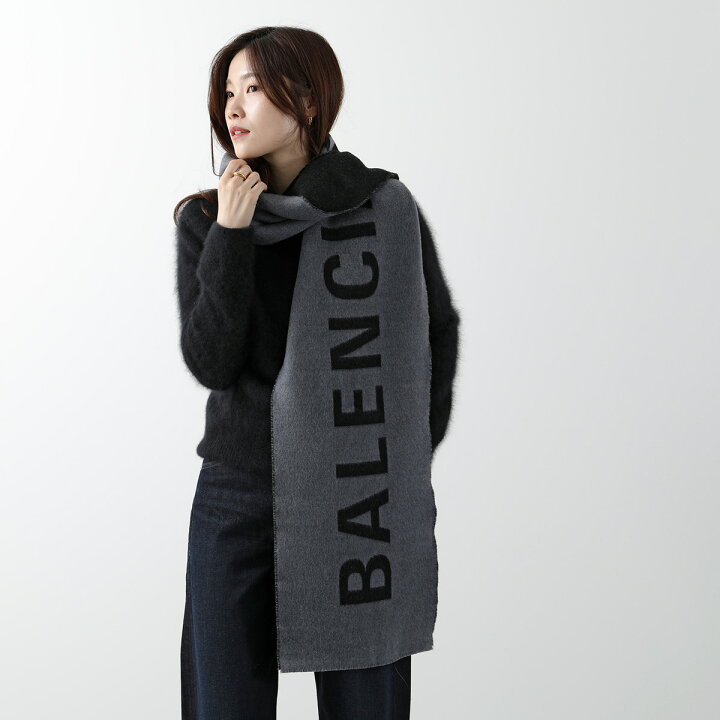 楽天市場】BALENCIAGA バレンシアガ マフラー 530047 420B0 レディース  