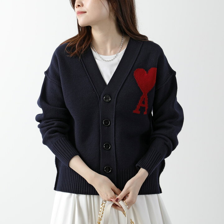 楽天市場】ami paris アミパリス カーディガン BFUKC006.018  