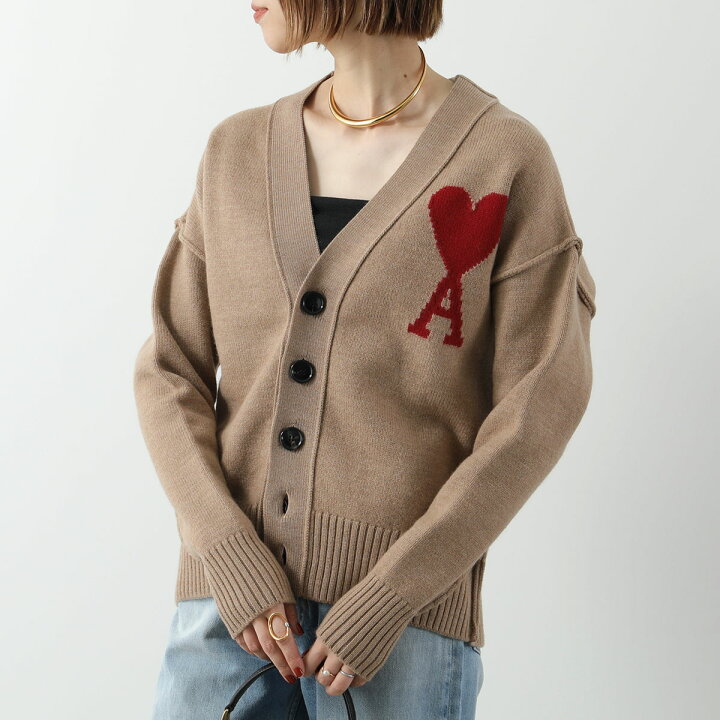 楽天市場】ami paris アミパリス カーディガン BFUKC006.018  