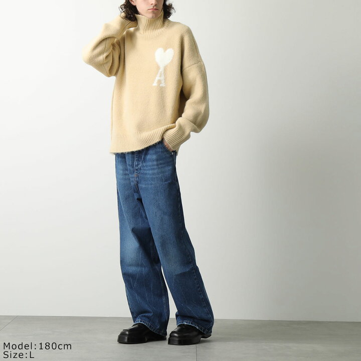 楽天市場】ami paris アミパリス セーター UKS425.KN0032 メンズ  