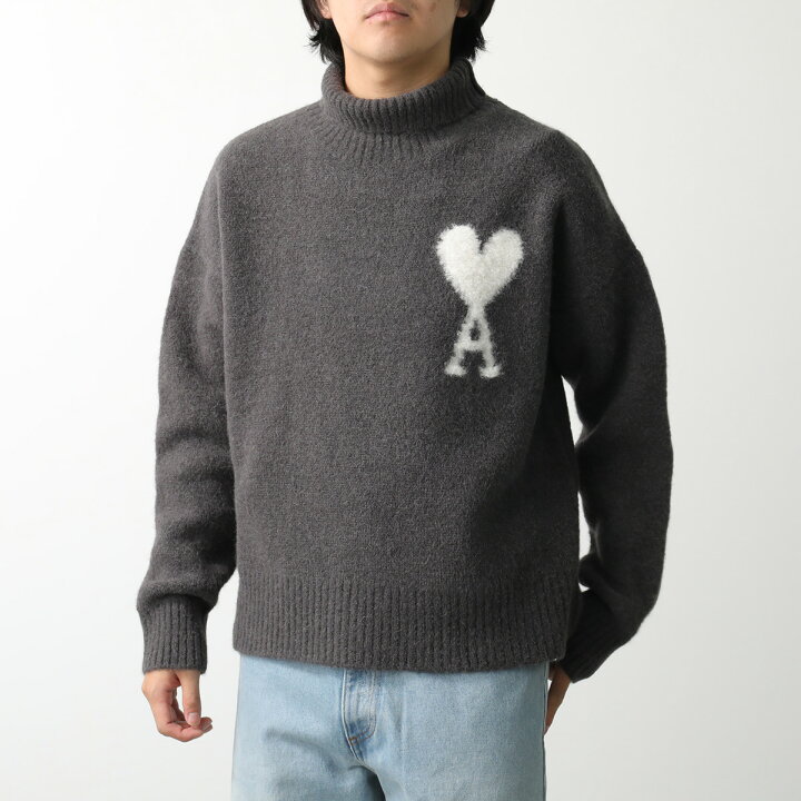 楽天市場】ami paris アミパリス セーター UKS425.KN0032 メンズ  