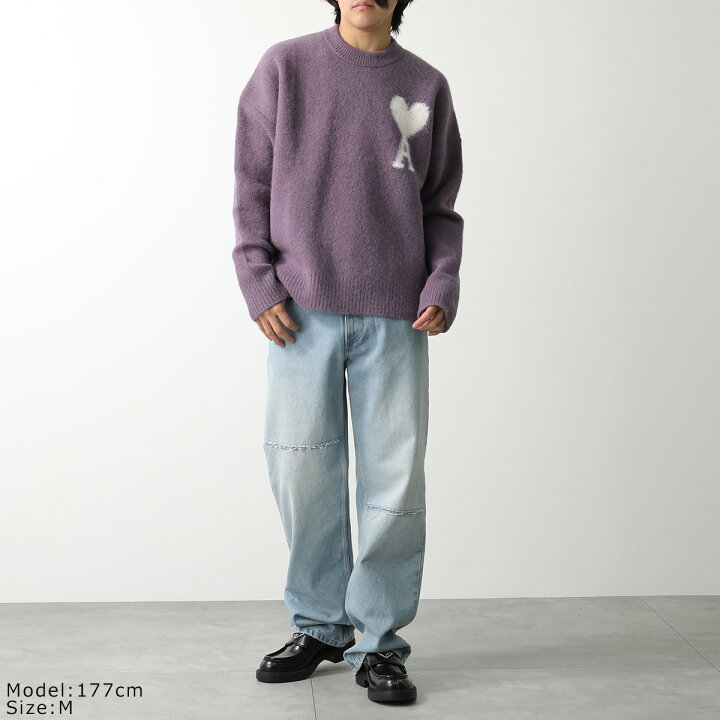 楽天市場】ami paris アミパリス セーター OFF WHITE ADC SWEATER 