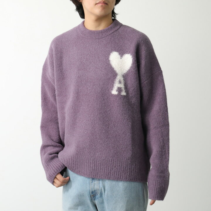 楽天市場】ami paris アミパリス セーター OFF WHITE ADC SWEATER 
