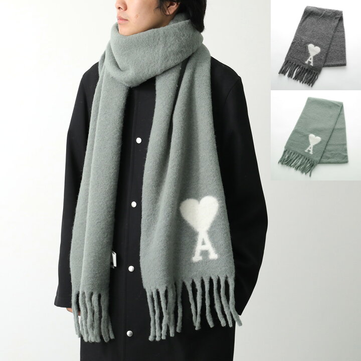 楽天市場】ami paris アミパリス マフラー ADC OVERSIZE SCARF USF422 