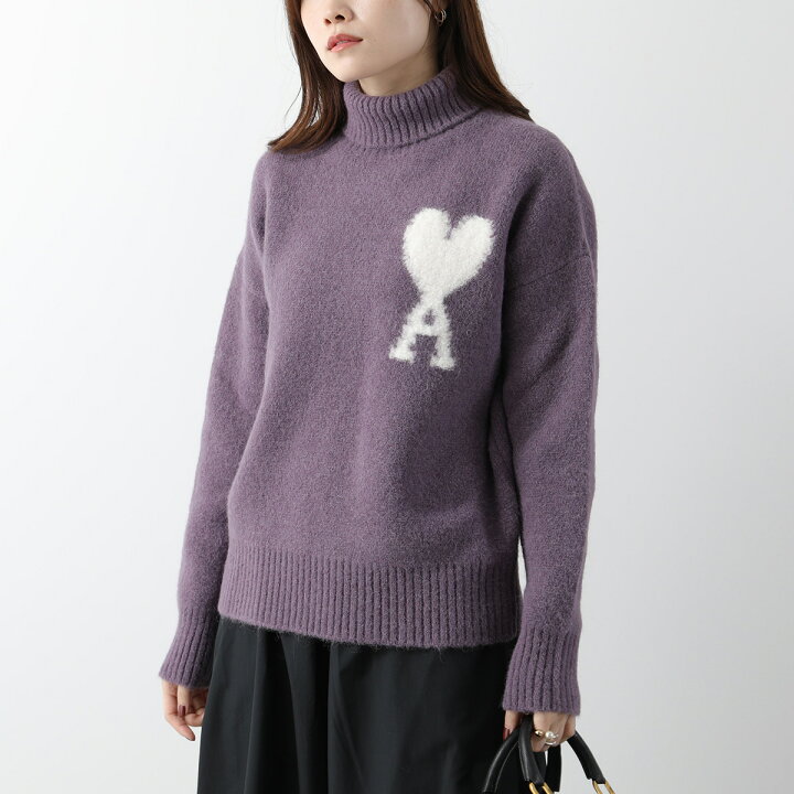 楽天市場】ami paris アミパリス セーター UKS425.KN0032 レディース  