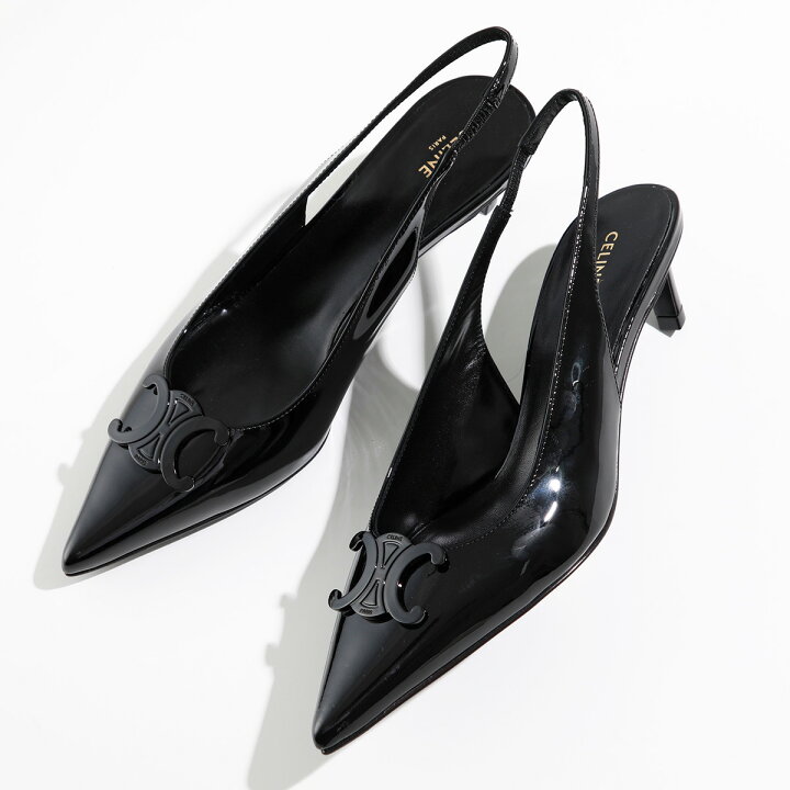 楽天市場】CELINE セリーヌ パンプス ALMA TRIOMPHE アルマ トリオンフ 