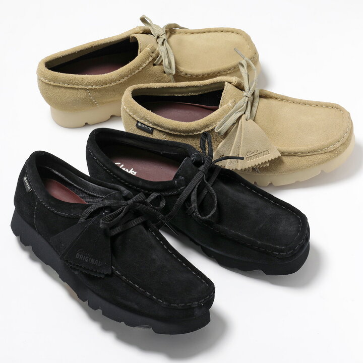 楽天市場】Clarks クラークス モカシン 26179258 Wallabee GTX  