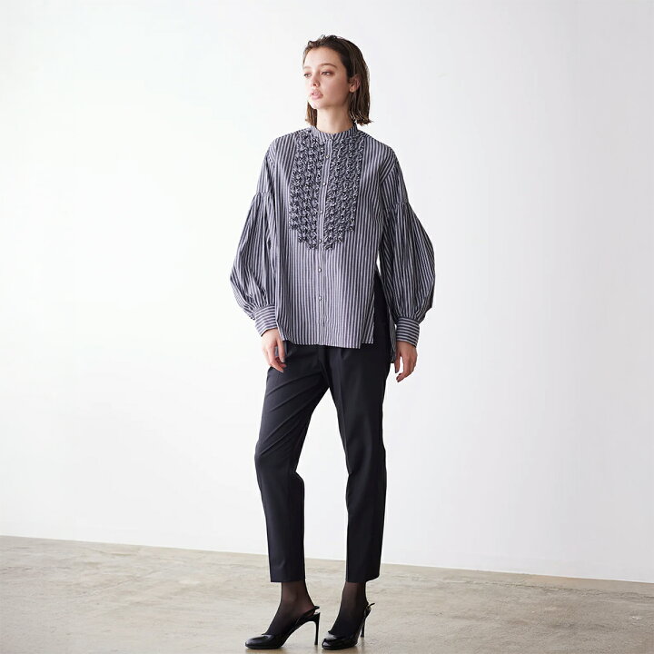 楽天市場】MARILYN MOON マリリンムーン ブラウス Modern tuck frill 
