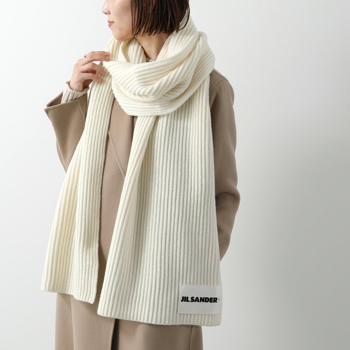 楽天市場】JIL SANDER+ ジルサンダー プラス マフラー Scarf J47ZZ0125 