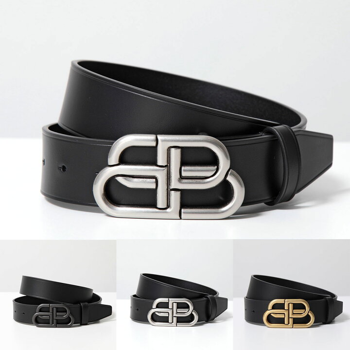 楽天市場】BALENCIAGA バレンシアガ ベルト BB LARGE BELT 35 ラージ 