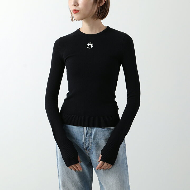楽天市場】Marine Serre マリーン セル セーター Moon Logo Knit 