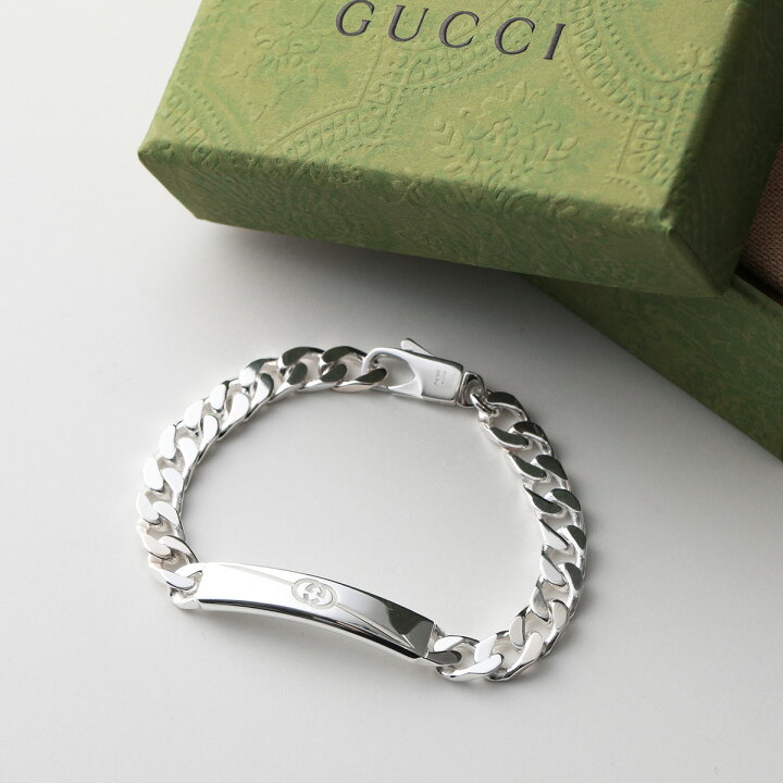 楽天市場】GUCCI グッチ ブレスレット TAG タグ 774054 J8400 