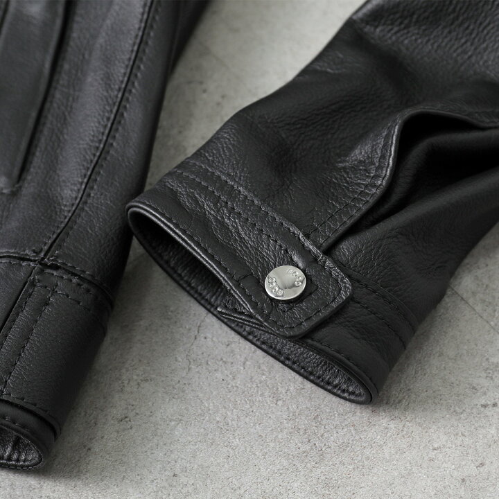 楽天市場】HUGO BOSS ヒューゴボス レザージャケット 50518906 メンズ 