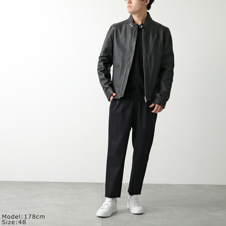 楽天市場】HUGO BOSS ヒューゴボス レザージャケット 50518906 メンズ 
