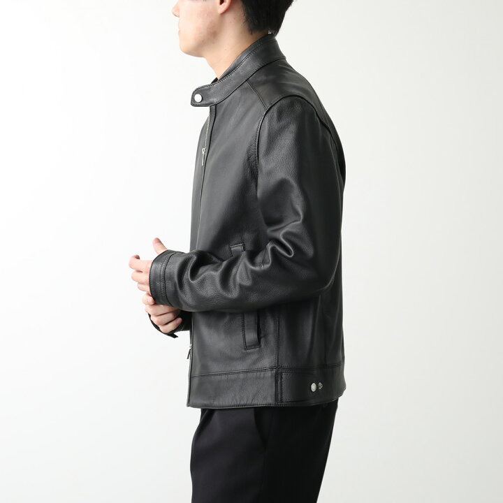 楽天市場】HUGO BOSS ヒューゴボス レザージャケット 50518906 メンズ 