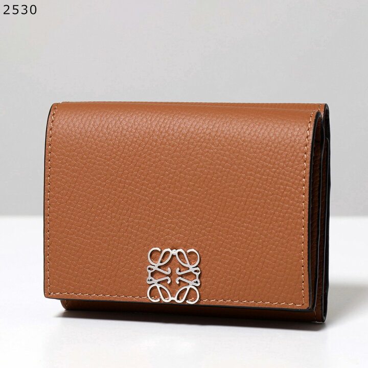 楽天市場】LOEWE ロエベ 三つ折り財布 ANAGRAM TRIFOLD 6 アナグラム  