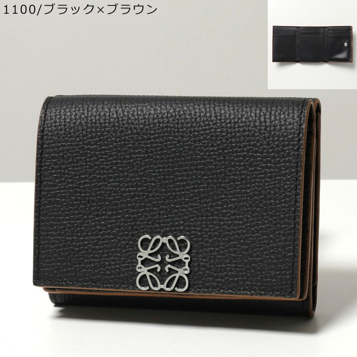楽天市場】LOEWE ロエベ 三つ折り財布 ANAGRAM TRIFOLD 6 アナグラム 