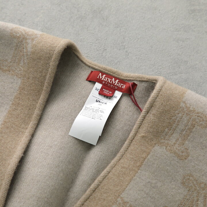 楽天市場】MAX MARA Studio マックスマーラ ステュディオ ケープ 