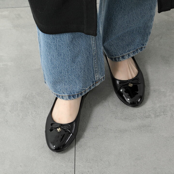 楽天市場】TORY BURCH トリーバーチ パンプス CAP-TOE BALLET キャップ 