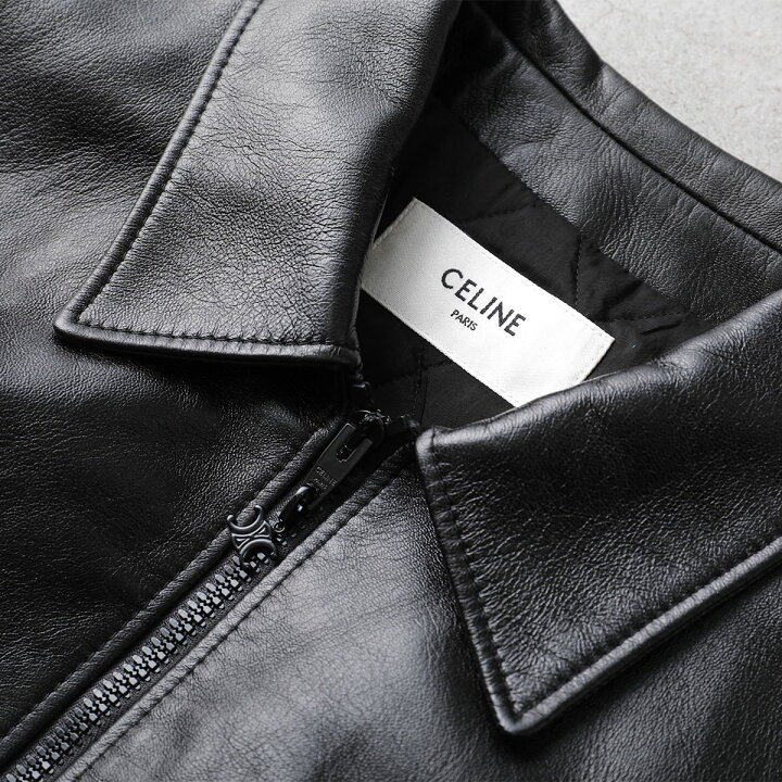 楽天市場】CELINE セリーヌ レザージャケット 968H.2EK13. 38CR メンズ 
