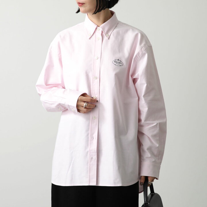 楽天市場】PRADA プラダ シャツ P497GR 14JW レディース ブラウス 長袖 