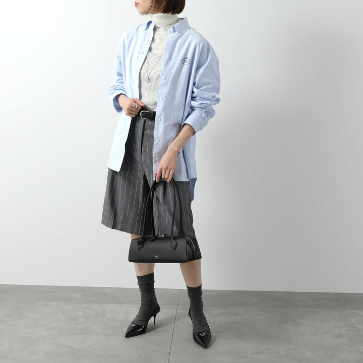 楽天市場】PRADA プラダ シャツ P497GR 14JW レディース ブラウス 長袖 
